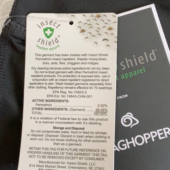 Craghoppers NOSILIFE PARKES TIGHT - Charcoal - Picture 14 of 15